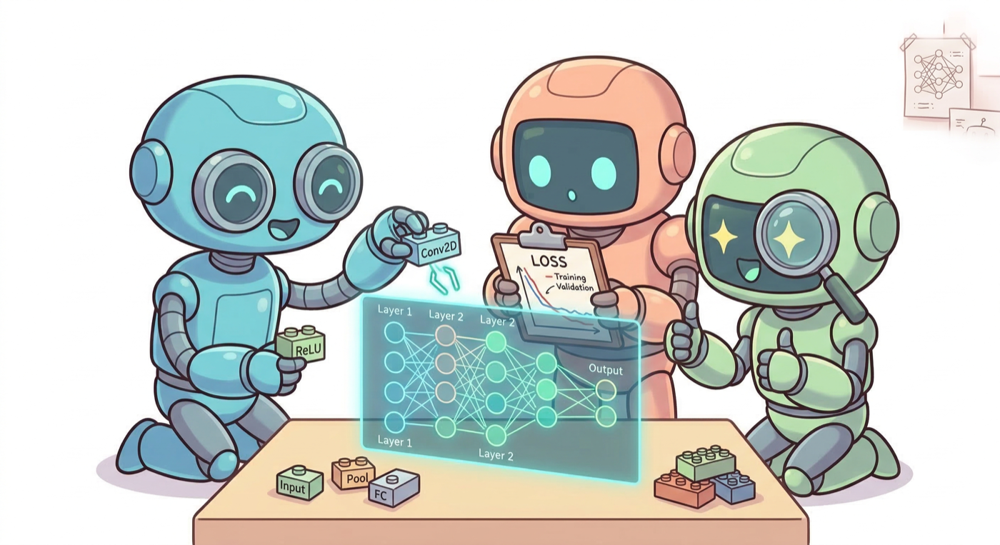 neuropt — a robot scientist reading training curves