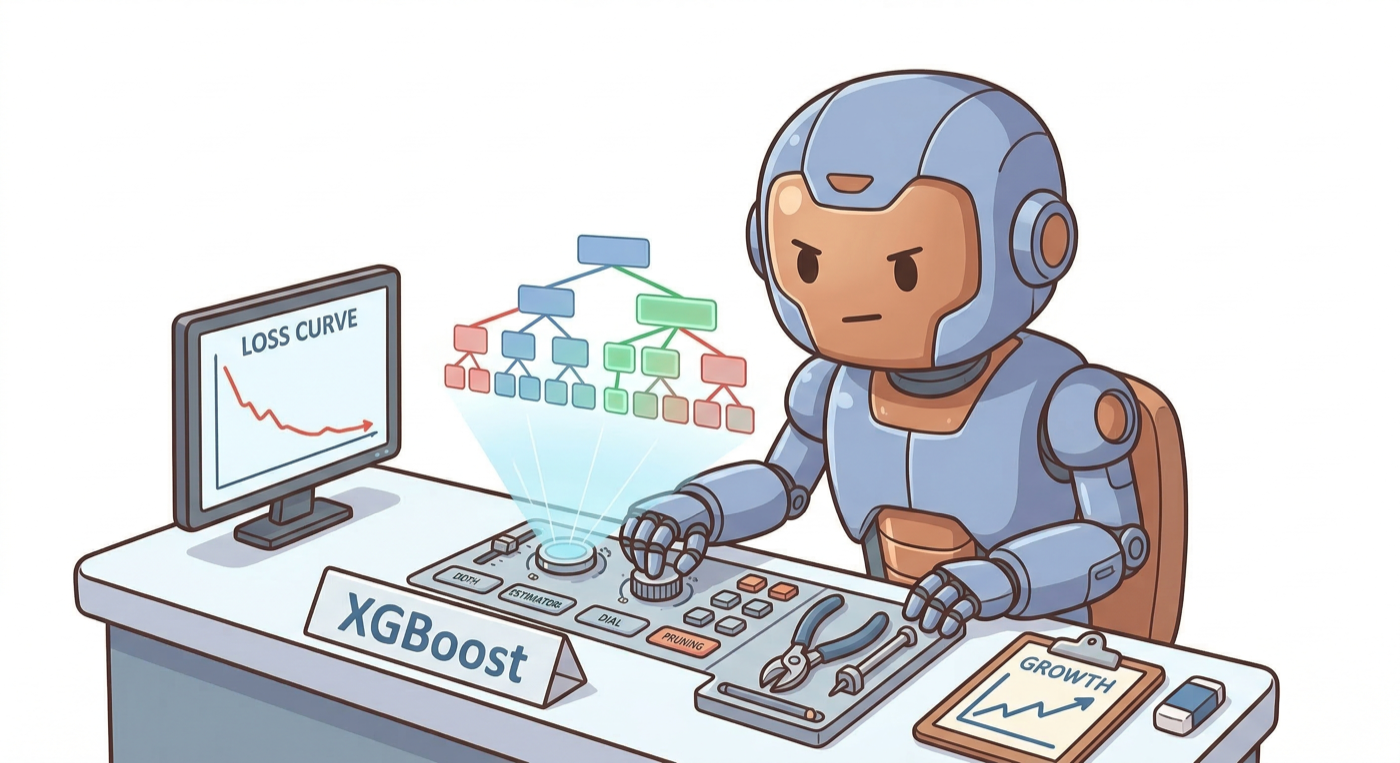 Robot tuning XGBoost parameters